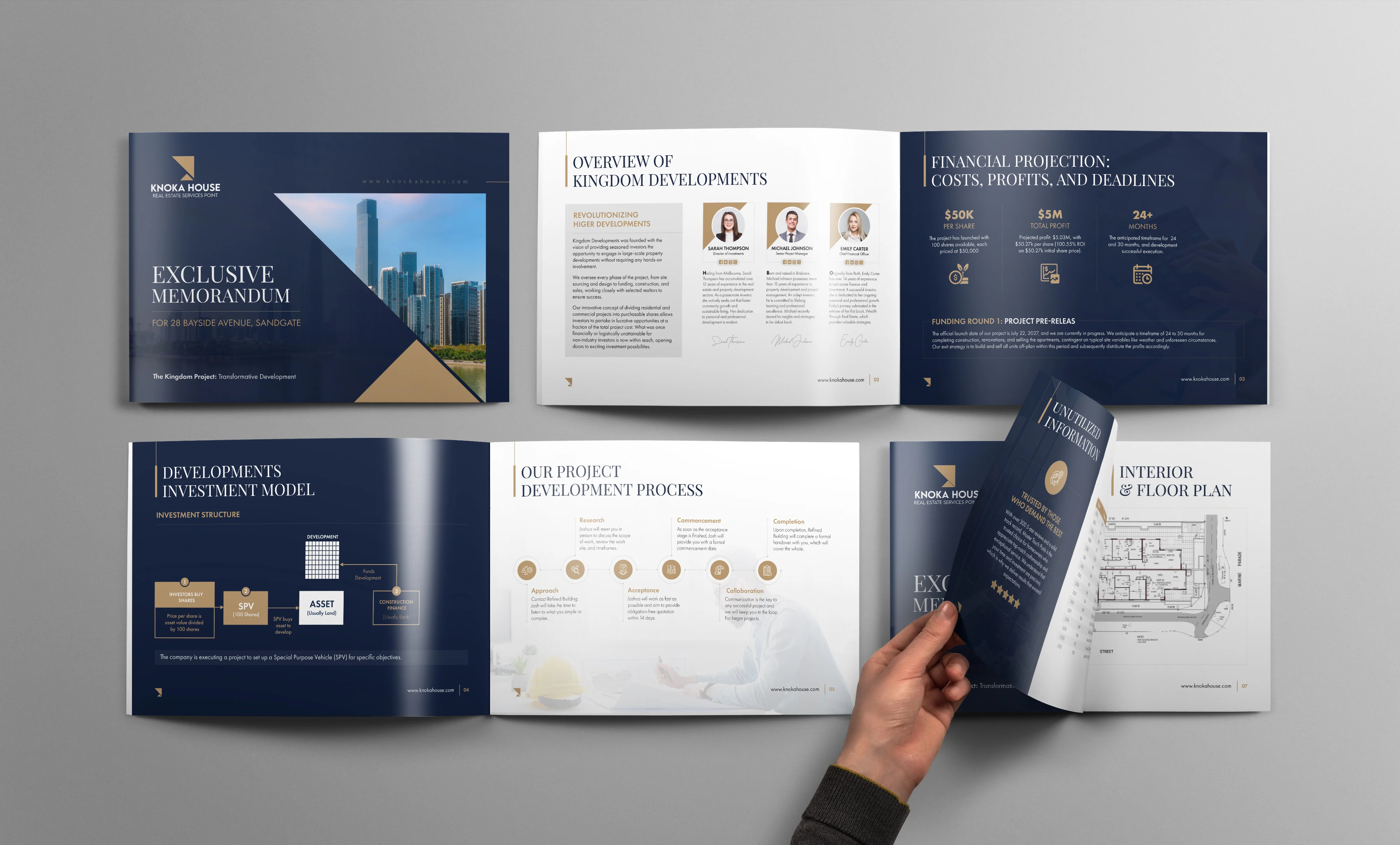 Example of I Will Design Company Profile & Brochure