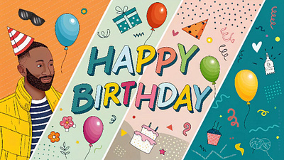 Birthday Banner Design Ideas: Editable Templates & More design inspiration