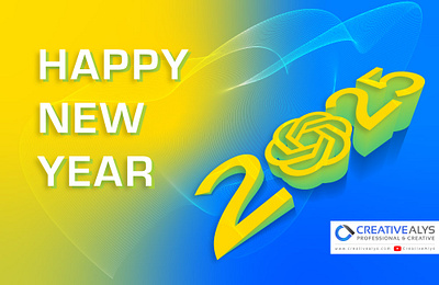 Celebrate New Year 2025 with This Exclusive Free Vector Artwork! 3d adobe illustrator branding chatgpt inspired design creativealys new year post design free design downloads free vector ai download futuristic vector designs graphic design graphic design freebies happy new year 2025 illustration new year 2025 artwork vector