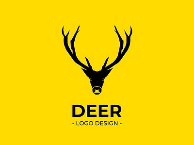 Deer logo design