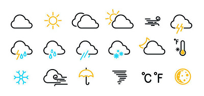 Weather update app icon