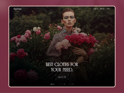 Fashion Website branding creative design design figma inspiration product design remote work stragic design ui ui design uiux user firendly ux ux design visual design web web design website websiteui