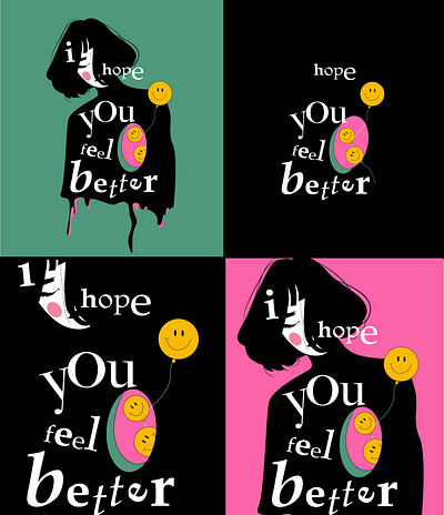 I hope you feel better Graphic | Japanese Inspired Design abstract classic design conceptual geisha hope i hope you feel better japanese culture japanese girl