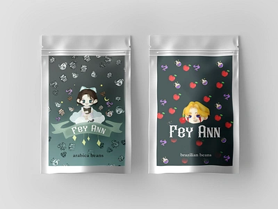 Fey Ann Book Cafe/ brand identity branding design graphic design illustration logo ui ux