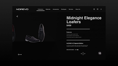 Noirevo Ecommerce Website ecommerce user experience