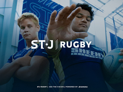 The St. James Rugby Creative Direction branding design graphic design logo rugby sports typography uniform