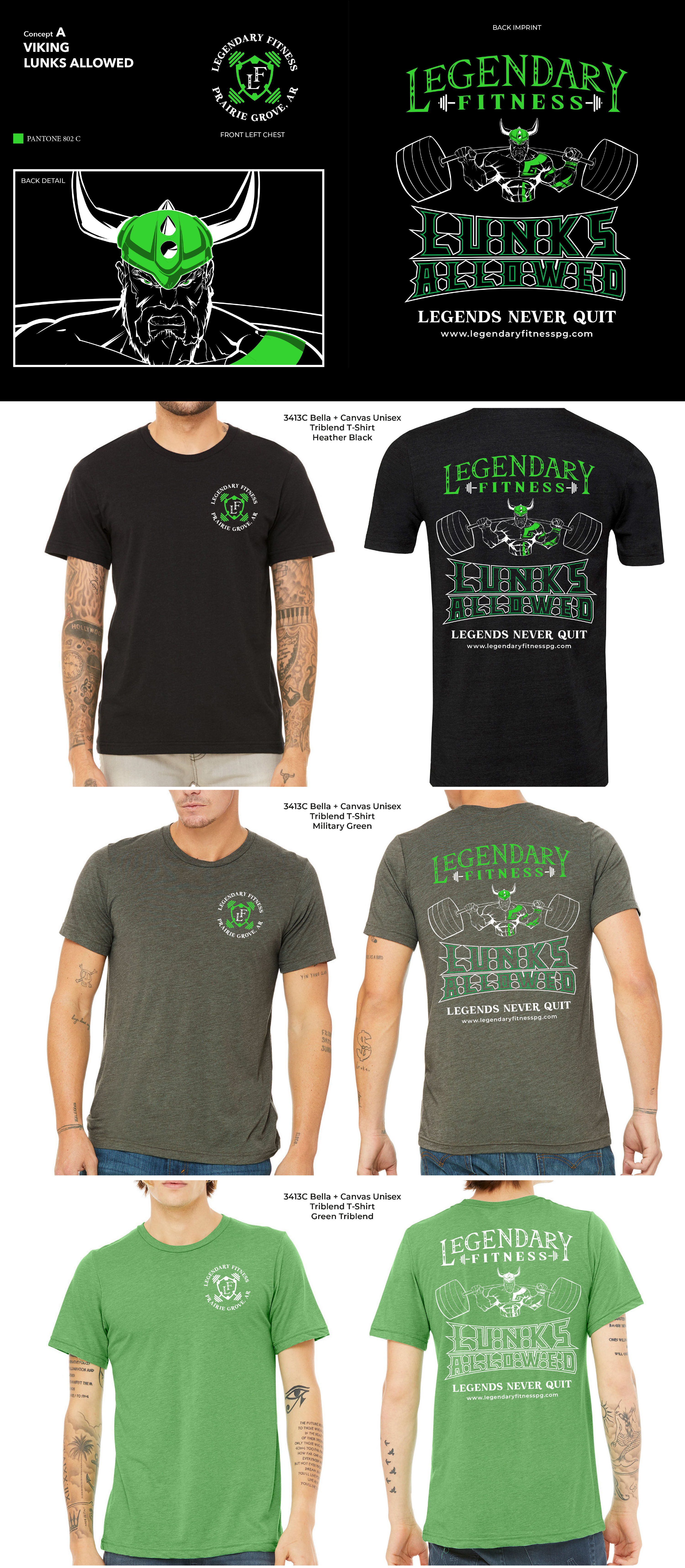 Legendary Fitness Tshirt Design branding graphic design logo