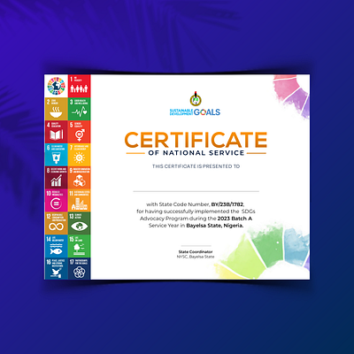 Certificate Design branding creative design designer graphic design illustration logo ui vector