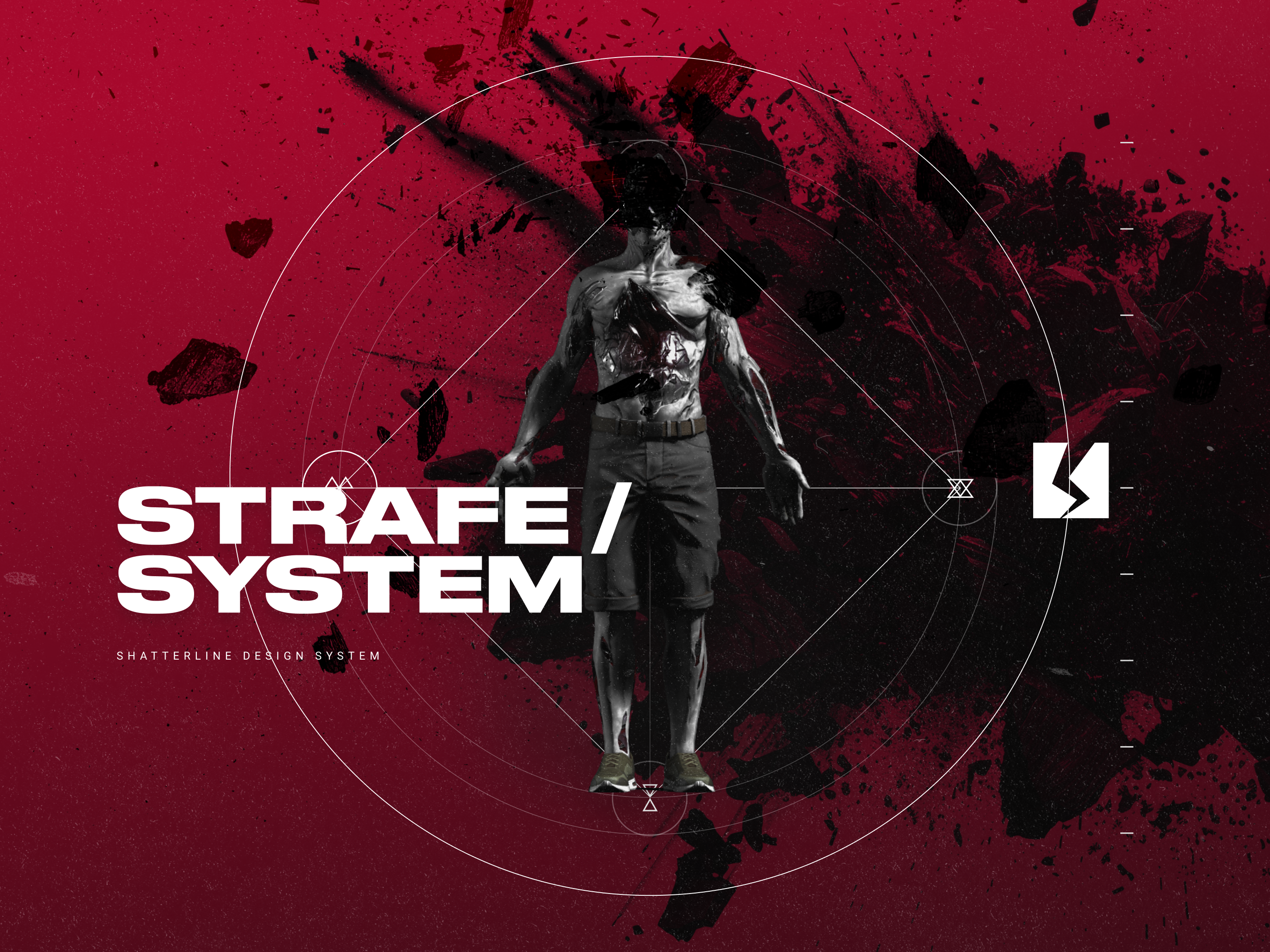 Design system, Shatterline after effects animation branding design design system digital enemy fraction game graphic design idea interaction interface logo motion graphics system ui