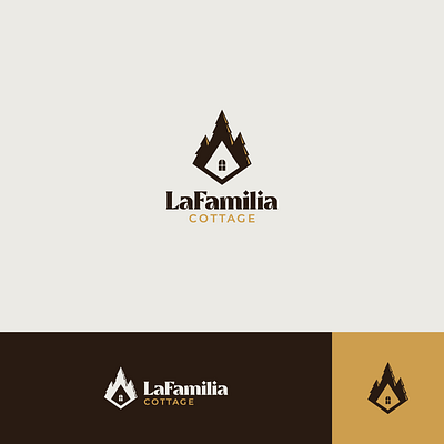 LaFamilia Cottage - Logo Design branding graphic design identity logo