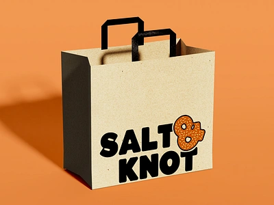 Salt & Knot Bakery Logo/Package Design branding logo