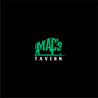 Mac's Tavern - Logo Design graphic design logo logo design visual identity