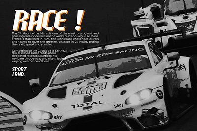 Sportland - Sport Race Font racing