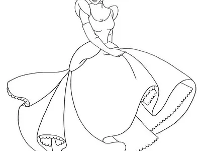 26 Cinderella Coloring Pages (Free PDF Printables)