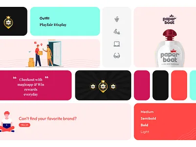 Moodboard animation branding color scheme graphic design moodboard motion graphics reference styleguide ui