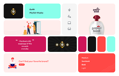 Moodboard animation branding color scheme graphic design moodboard motion graphics reference styleguide ui