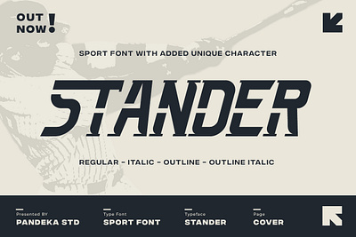 Stander - Sport Font racing