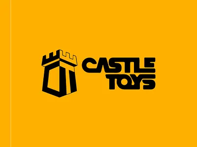 Day 49: Toy Store Logo - Castle Toys #dailylogochallenge brand identity branding dailylogochallenge graphic design logo toy store logo