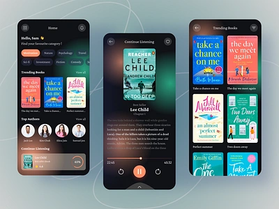 eBook Reader: Mobile App 📖 activity feed ai reading book audio book book online store book store e book e library ebook app gamification ios app leaderboard mobile app online book reading reading app reading book search ebook stories ui ux design