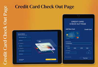 Credit Card check out page credit card daily ui figma task ui ux web design