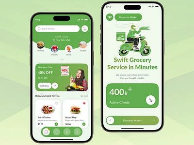 Grocery Mobile App Design apphouse rentbooking app appmobilereal estate appreal estate designcommunity designinspiration groceryapp grocerydelivery listing appmobile minimalmobile mobile app mobileappdesign modernui uiuxdesign user interfacemobileui