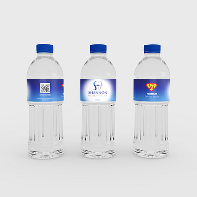 water bottle label design artwork bottle branding drop labels logo water