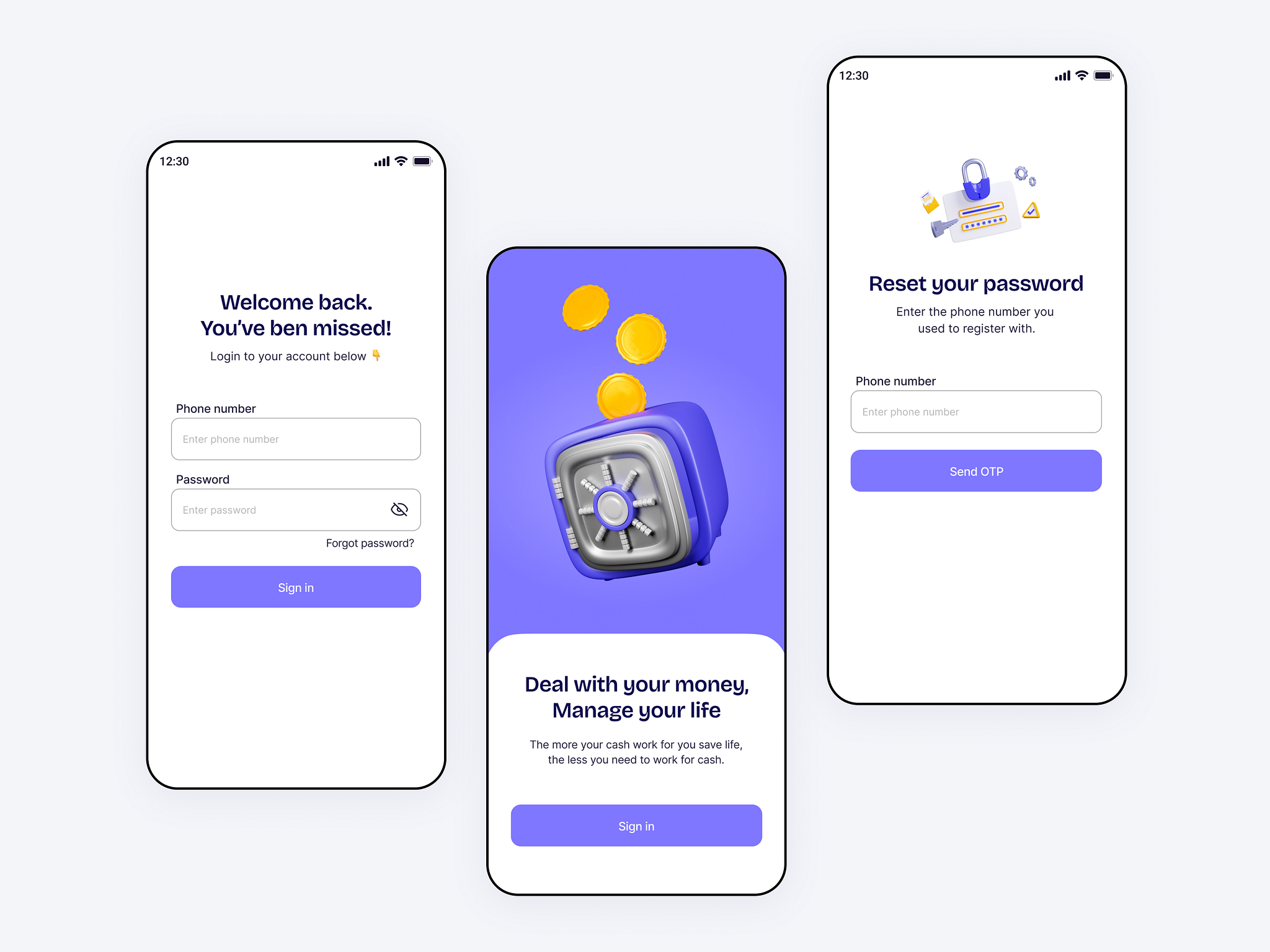 Example of UI UX Design