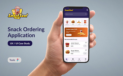 SnackSeat - UX Case Study