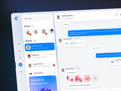 Team Chat UI app design chat conversations dark dark mode dashboard light light mode modern project management simple task manager team team chat trending ui ui design web design website