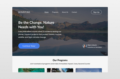 Landing Page figma landingpage uidesign