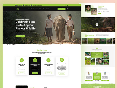 World Wildlife Day Special: Safari & Zoo Landing Page 🌍🦒 adventure travel animal kingdom best design design designer eco friendly design figma creativity landing page landing page inspiration nature inspired web design nature lovers responsive web design safari adventure sustainable design uiux designer website wildlife awareness wildlife conservation world wildlife day zoo exploration