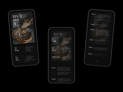 Smart Recipe App aesthetic ai animation app assistant customer experience food generated intelligence interaction interface minimalism mobile motion product recipe ui user ux