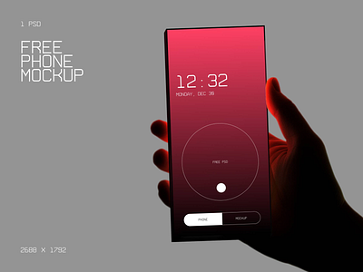 Phone Mockup 01 [FREE] free mockup phone phone in hand