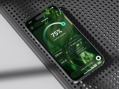 Future of Mobility: electric car charging app app application mobile mobility ui