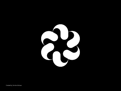 Modern Abstract Sunflower Logo - Minimalist Geometric Symbol abstract flower design branding clean sun inspired logo contemporary sun symbol creative flower emblem elegant flower design geometric sun symbol logo logos mark minimal floral branding modern sun logo monochrome sun emblem simple sun artwork sun sun and flower art sun flower logo mark sun logo mark timeless flower logo tornike uchava