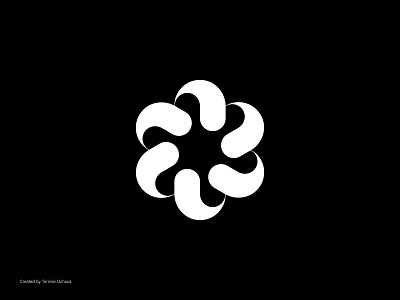 Modern Abstract Sunflower Logo - Minimalist Geometric Symbol abstract flower design branding clean sun inspired logo contemporary sun symbol creative flower emblem elegant flower design geometric sun symbol logo logos mark minimal floral branding modern sun logo monochrome sun emblem simple sun artwork sun sun and flower art sun flower logo mark sun logo mark timeless flower logo tornike uchava