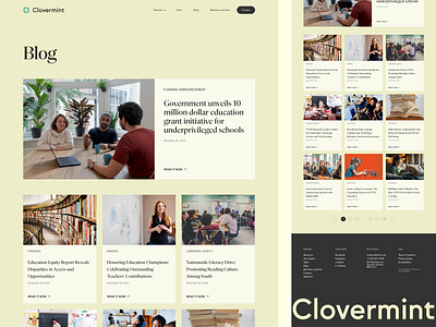 Clovermint: Blog blog clovermint quetratech ui website