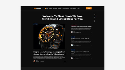 Bloggersmap_V2 design landing page ui uiux website