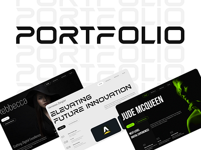 Modern & Simple portfolio aesthetic minimal modern portfilio ui ui design ux ux design