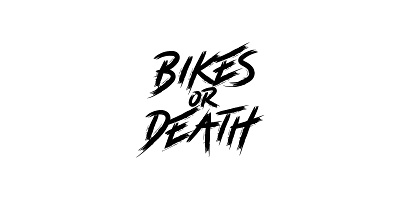 Bikes or Death - Logo Design branding cleandesign creativelogo customlogo dailylogo designcommunity dribbbleshot flatdesign graphicdesign logo logocreation logodesign logoinspiration logoprocess minimalistlogo modernlogo typographylogo visualidentity