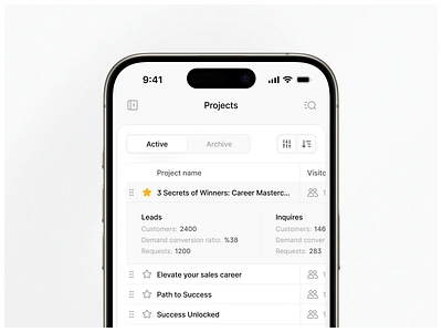 📱 archive button component design system dropdown mobile design responsive tab