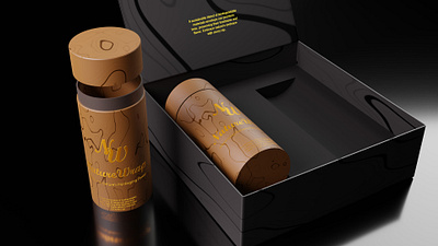 Paper Tube packaging Set 3d branding graphic design mockup packaging