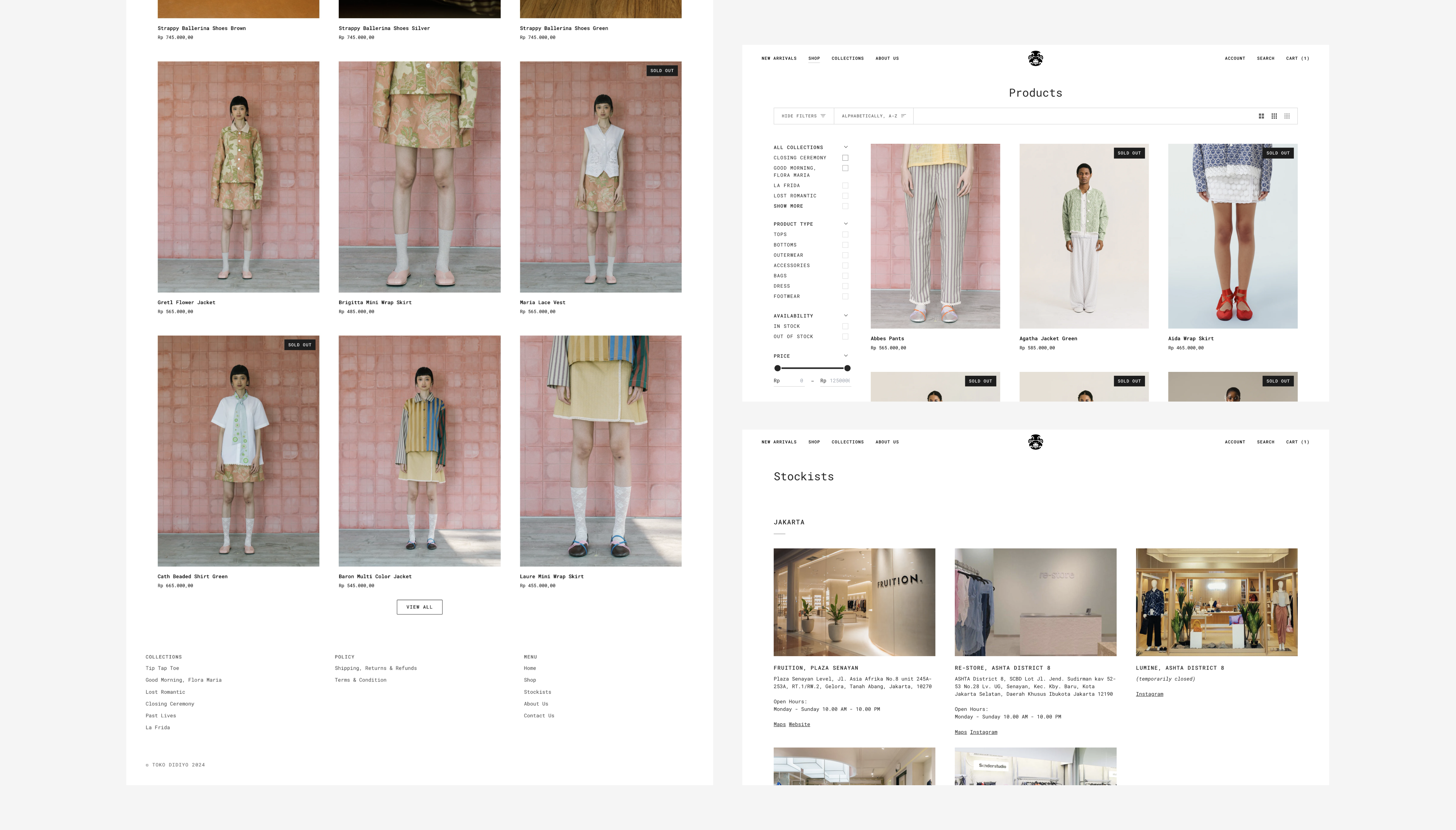 Example of Shopify Custom Design & Development