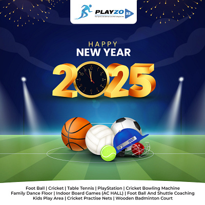 New Year Post for a Sports Company