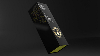 Olive Oil Packaging Design blank