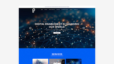 Powerfluence_Ui_Design branding company graphic design landing page ui uiux website