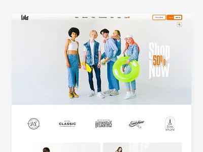 Shoe's_Ui branding company graphic design landing page shoes ui uiux website