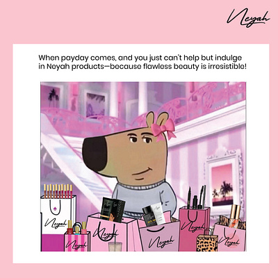 Meme Posters(Insta) for a Beauty Brand