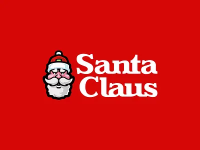 SANTA CLAUS - LOGO branding christmas chrit claus design esports gaming gift graphic design logo mascot navidad noel papanoel regalos santa vector