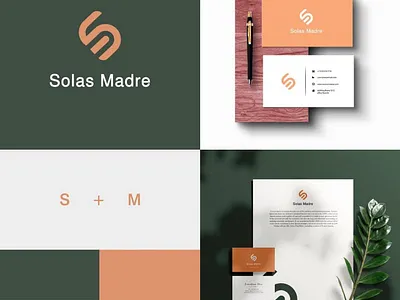 Solas Madre branding business graphic design logo